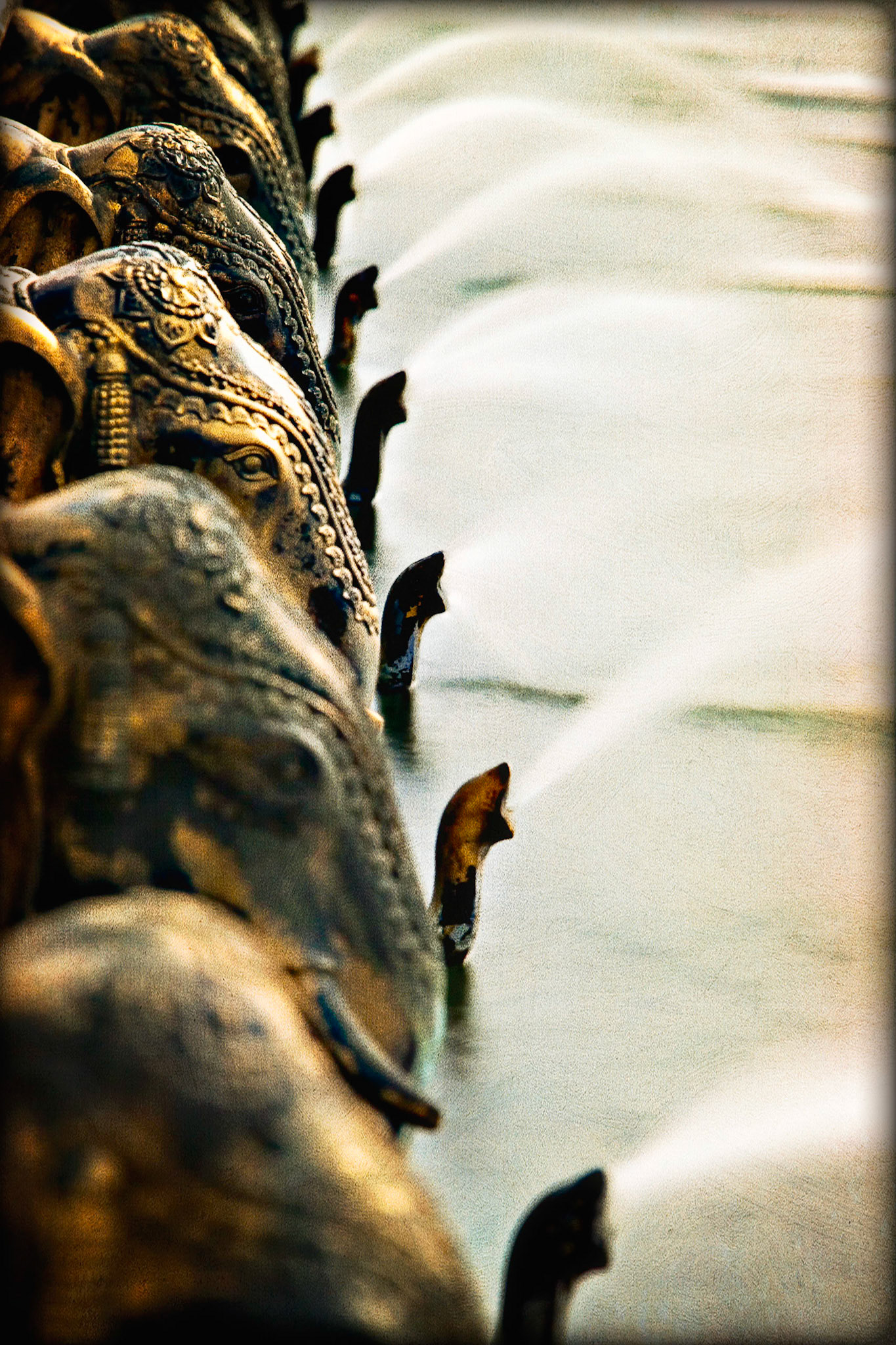 PROCESSION OF ELEPHANTS