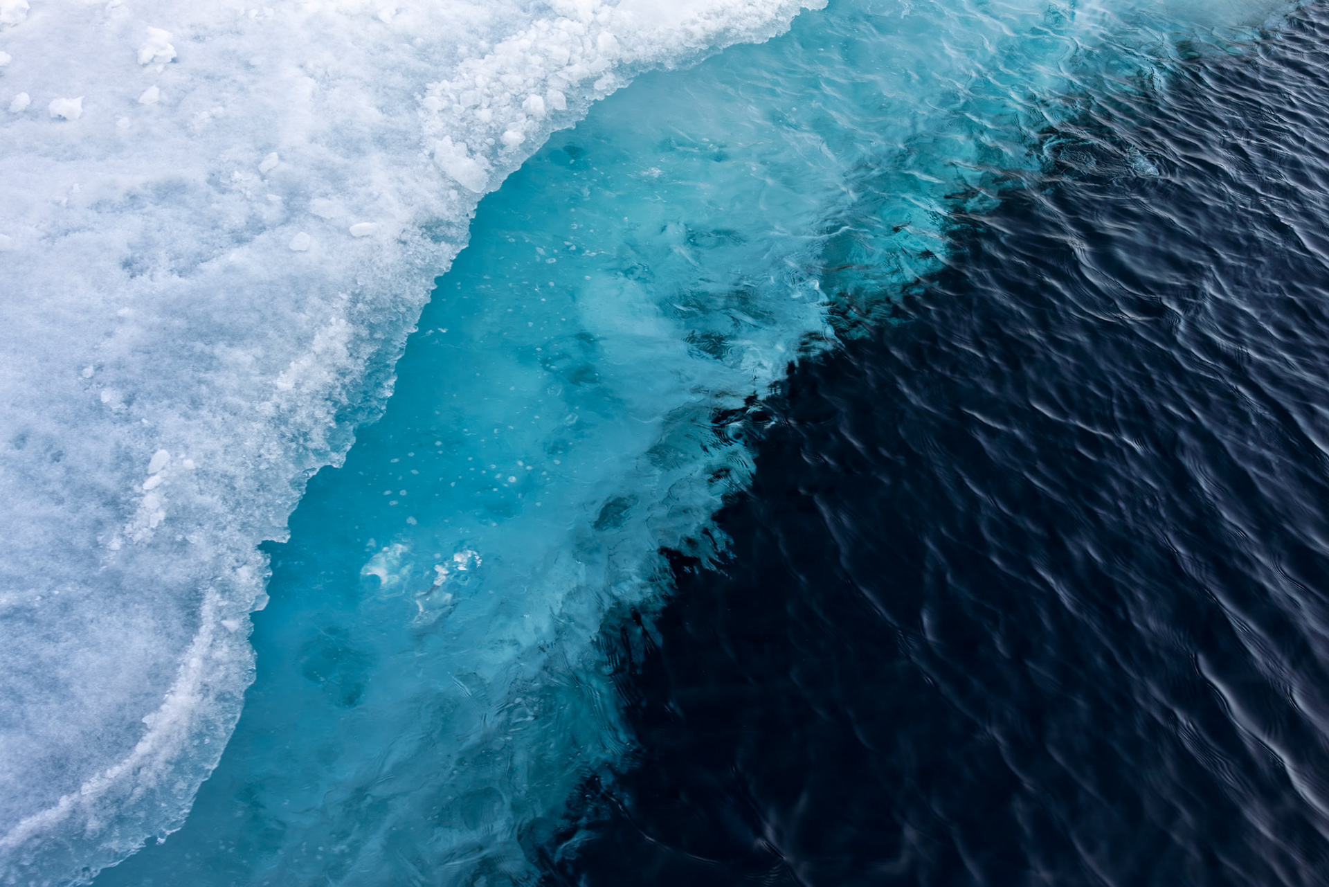 THE EDGE OF BLUE