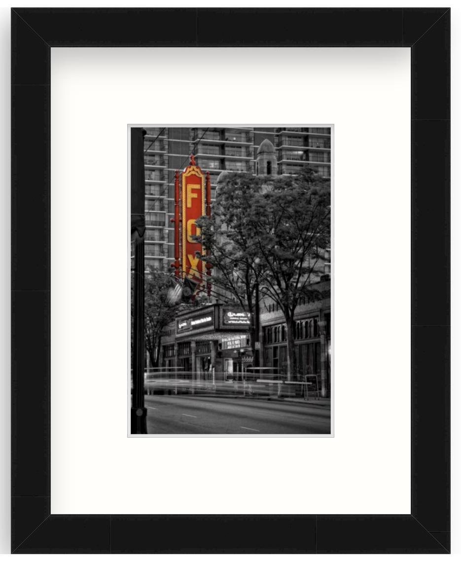 PETITE: 4X6 PRINT WITH 8X10 FRAME