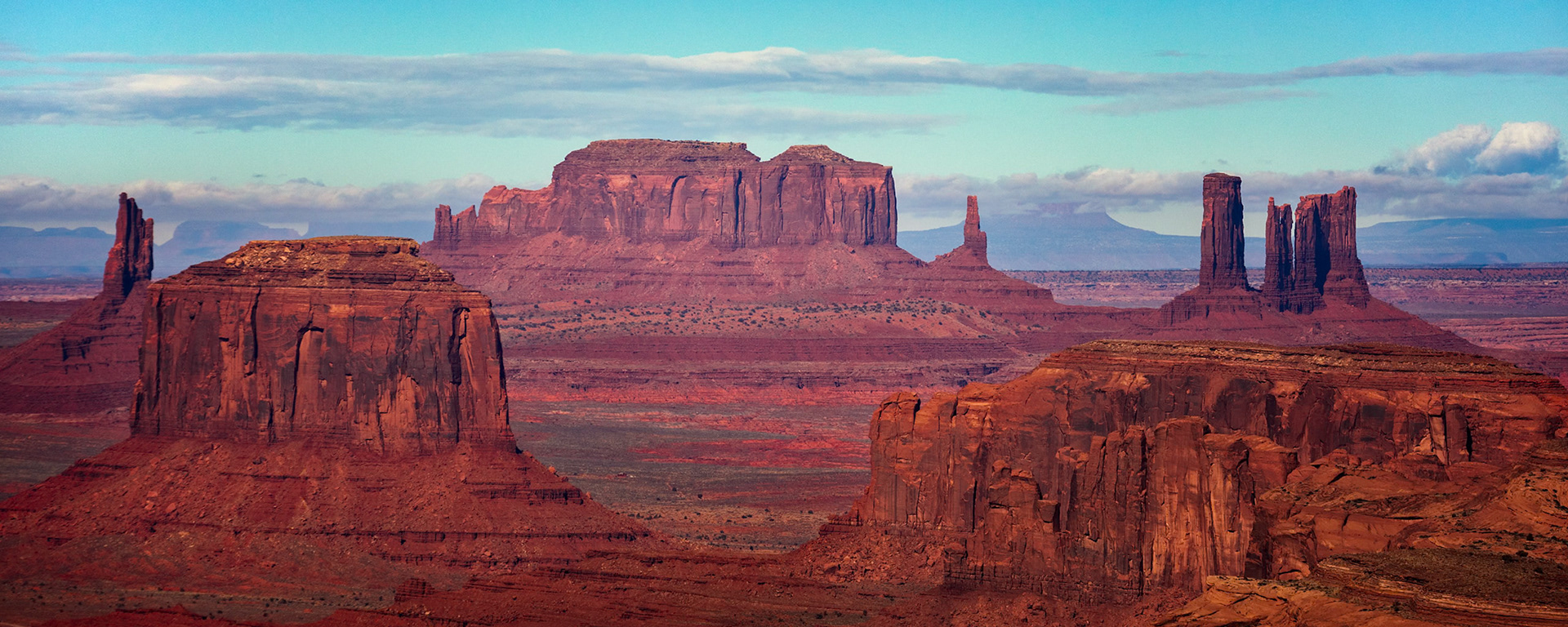 A CLOSER LOOK FROM HUNT'S MESA | MONUMENT VALLEY NAVAJO TRIBAL PARK