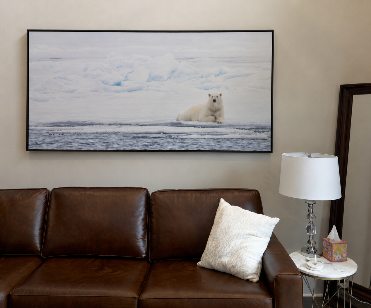 FLOAT-FRAMED CANVAS PRINT