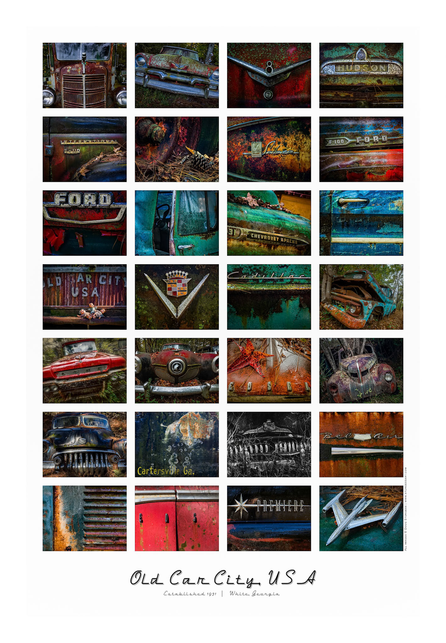 OLD CAR CITY USA POSTER