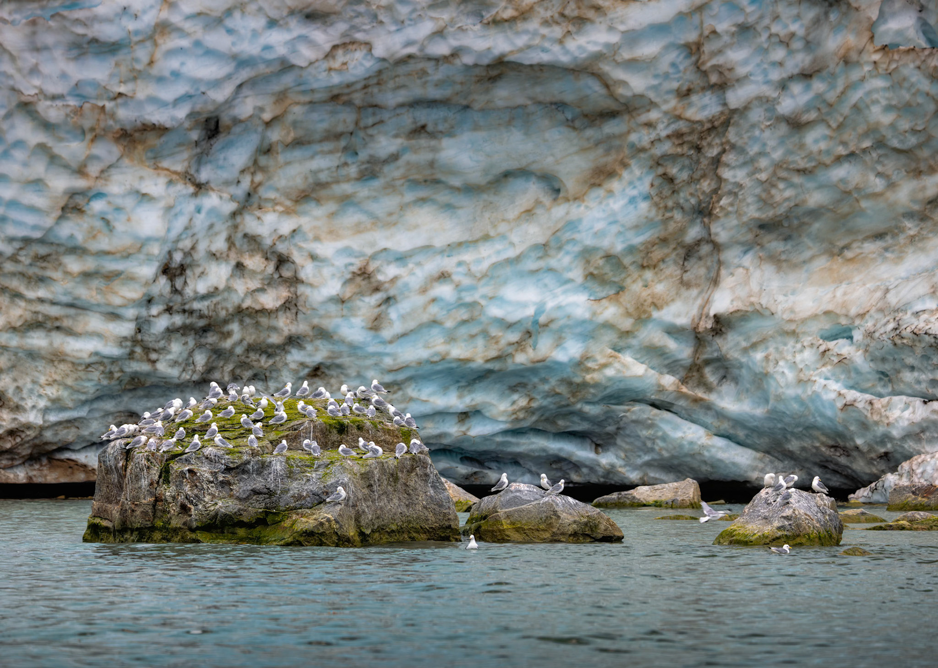 RESTING AT THE ICE WALL