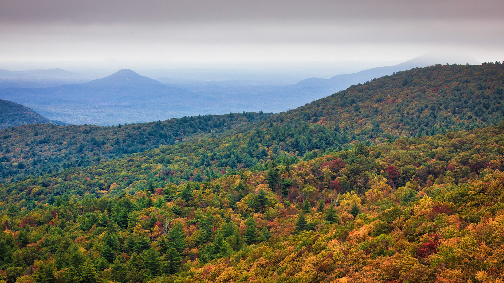 AUTUMN ACROSS THE BLUE RIDGE
