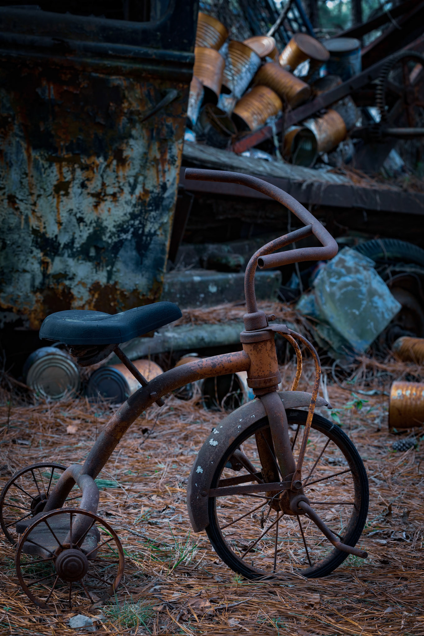 ABANDONED TRICYCLE