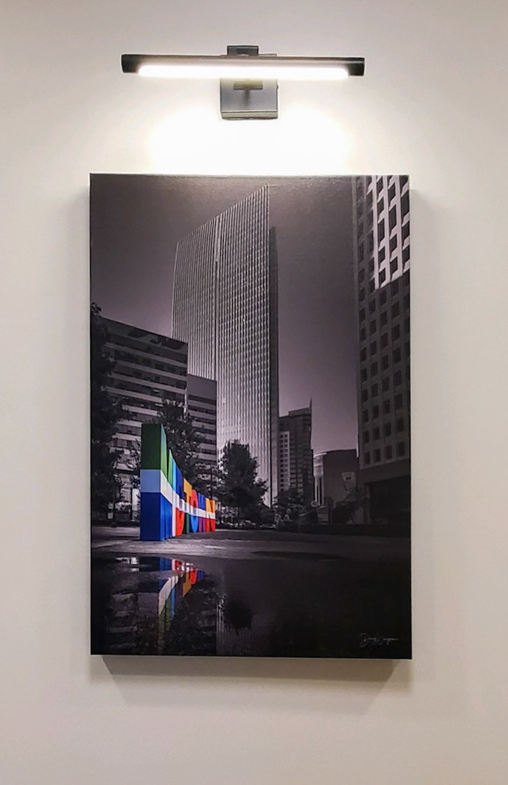 CANVAS GALLERY WRAP INSTALLATION | PARK CENTRAL CONDOS