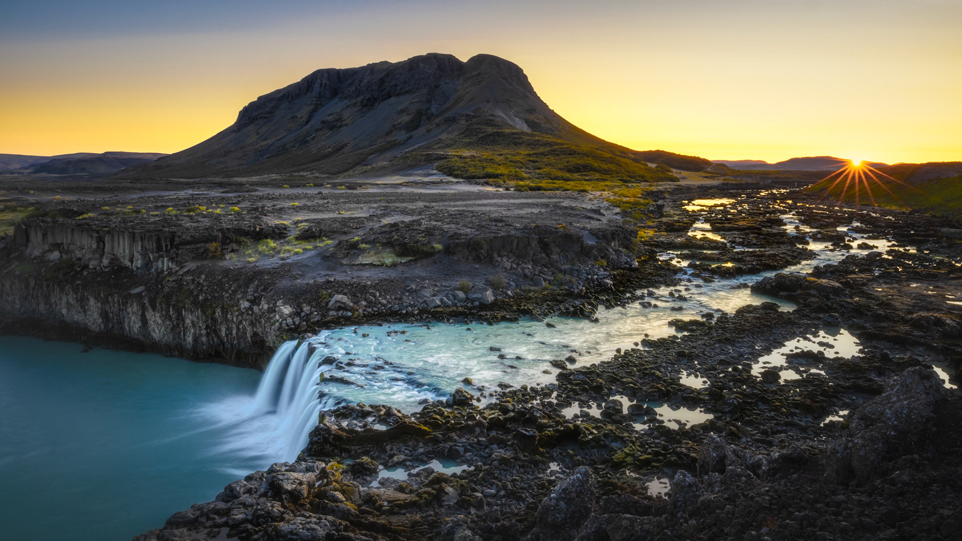 WHERE MORNING WAKES  |  Hidden within Iceland's remote highlands, Sigöldugljúfur is often called the Valley of Tears for the countless springs and waterfalls that emerge from its canyon walls. Fed by glacial waters and framed by volcanic landscapes, it is one of Iceland's most magical and least visited natural treasures.