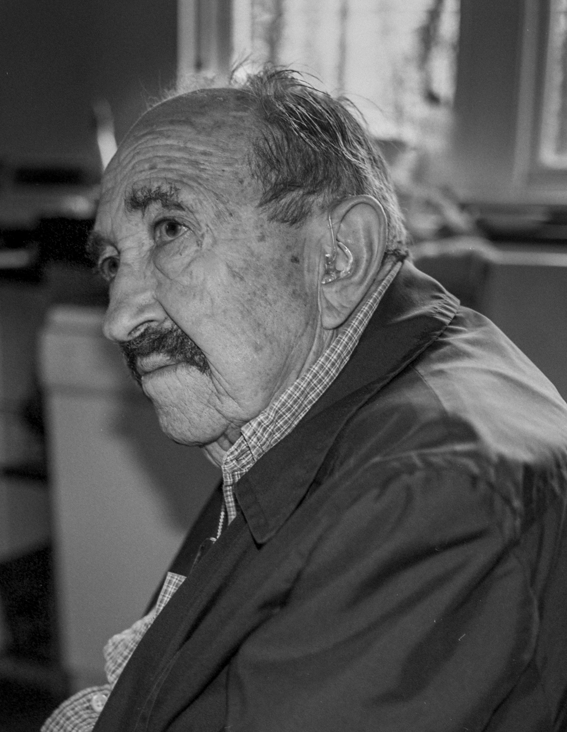 Bob Treuhaft, American Civil Rights Lawyer, Dunboyne, Co Meath, 2000.