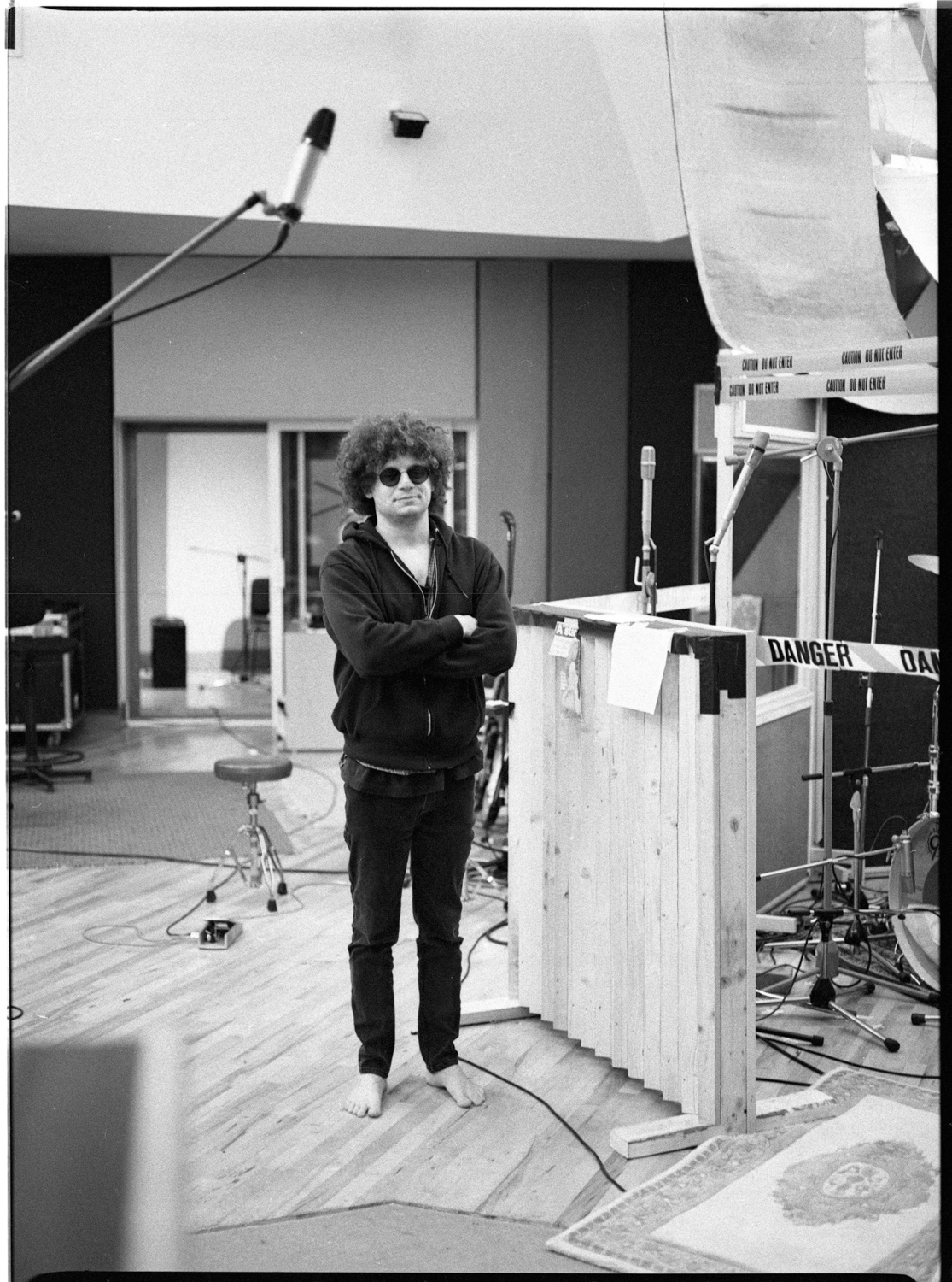 Marianne Faithfull and Keith Richards, Windmill Recording Studio, Dublin, c.1992.