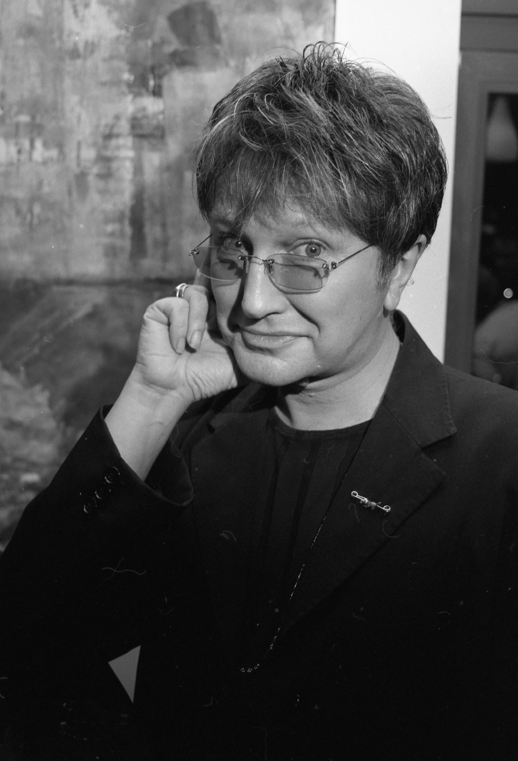Alan Amsby, aka 'Mr Pussy', Dublin, 2001..