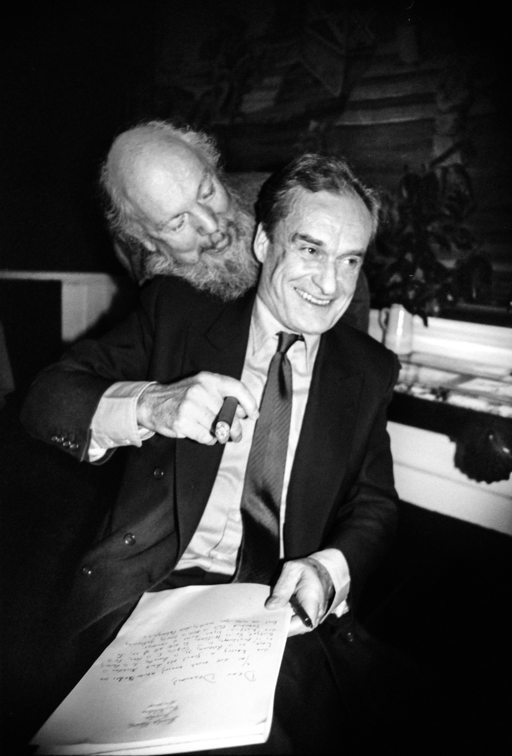 Garech de Brun (Browne), Viscount Nicholas Gormanston, Leixlip Castle, 1993.