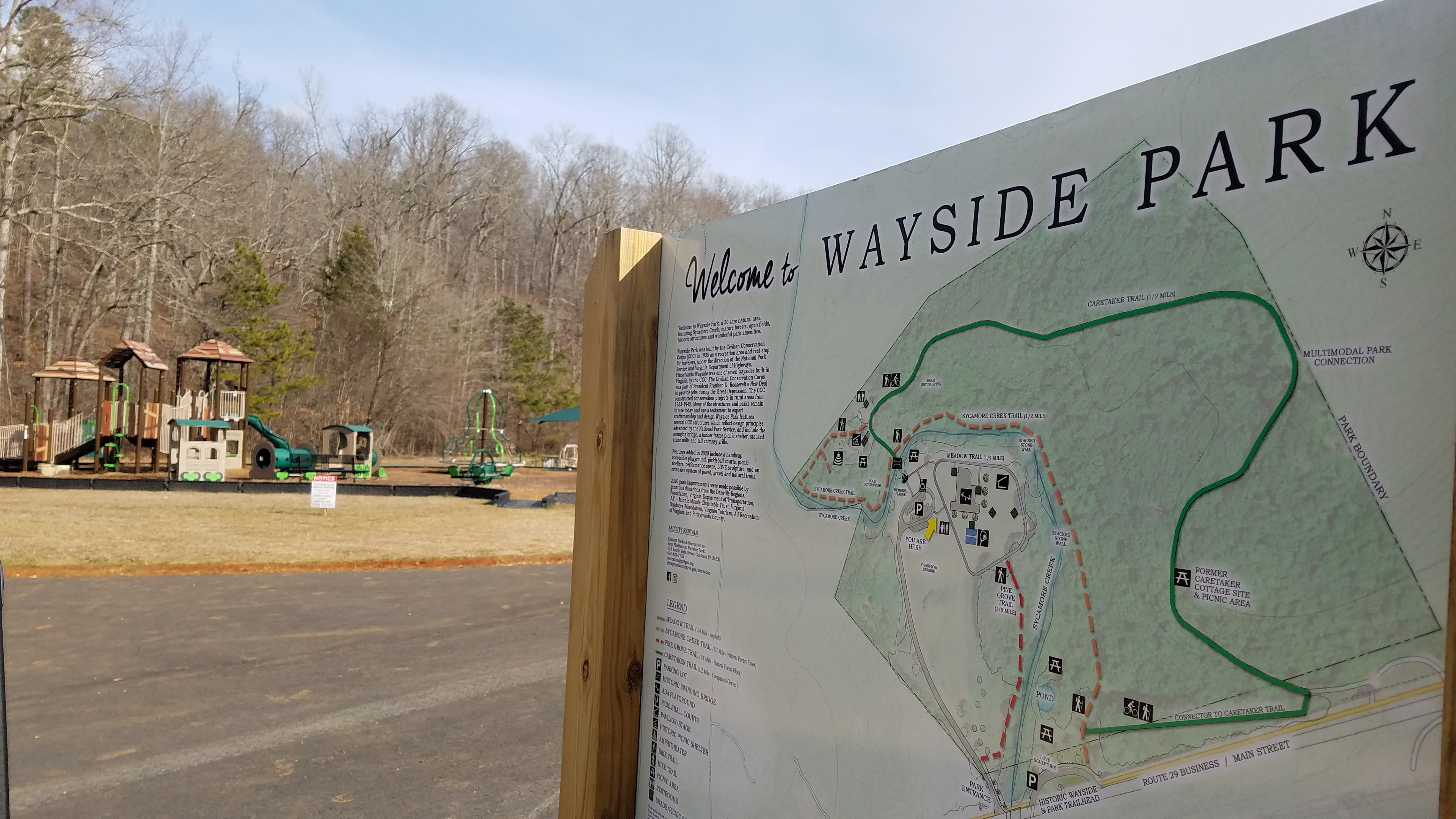Wayside Park Wayfinding Signage Design : Beechgrove Design