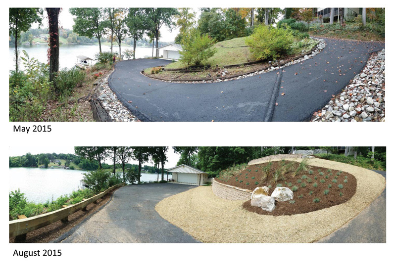 Pre and Post Construction: Landscape Contracting by Seven Oaks