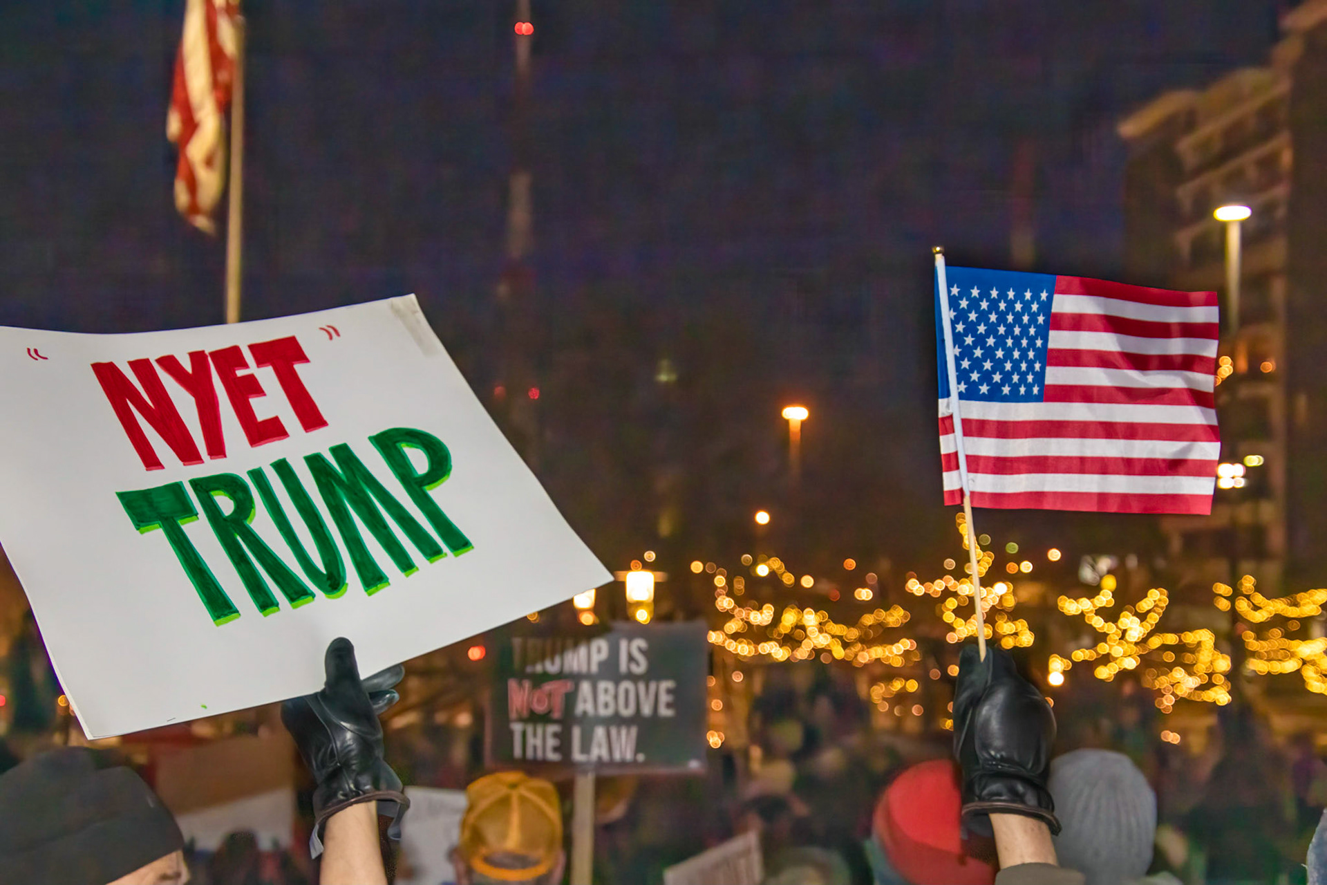 Anti Trump Rally - Turner Park Omaha 12/17/2019