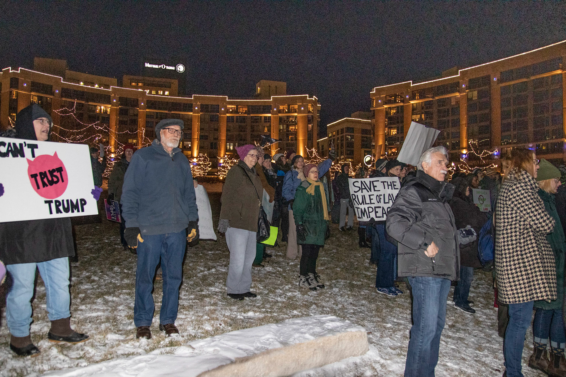 Anti Trump Rally - Turner Park Omaha 12/17/2019