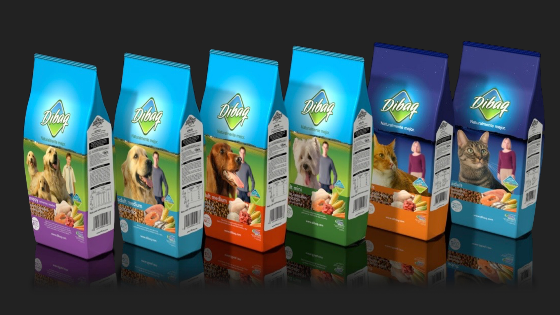 Dibaq Main range pet food