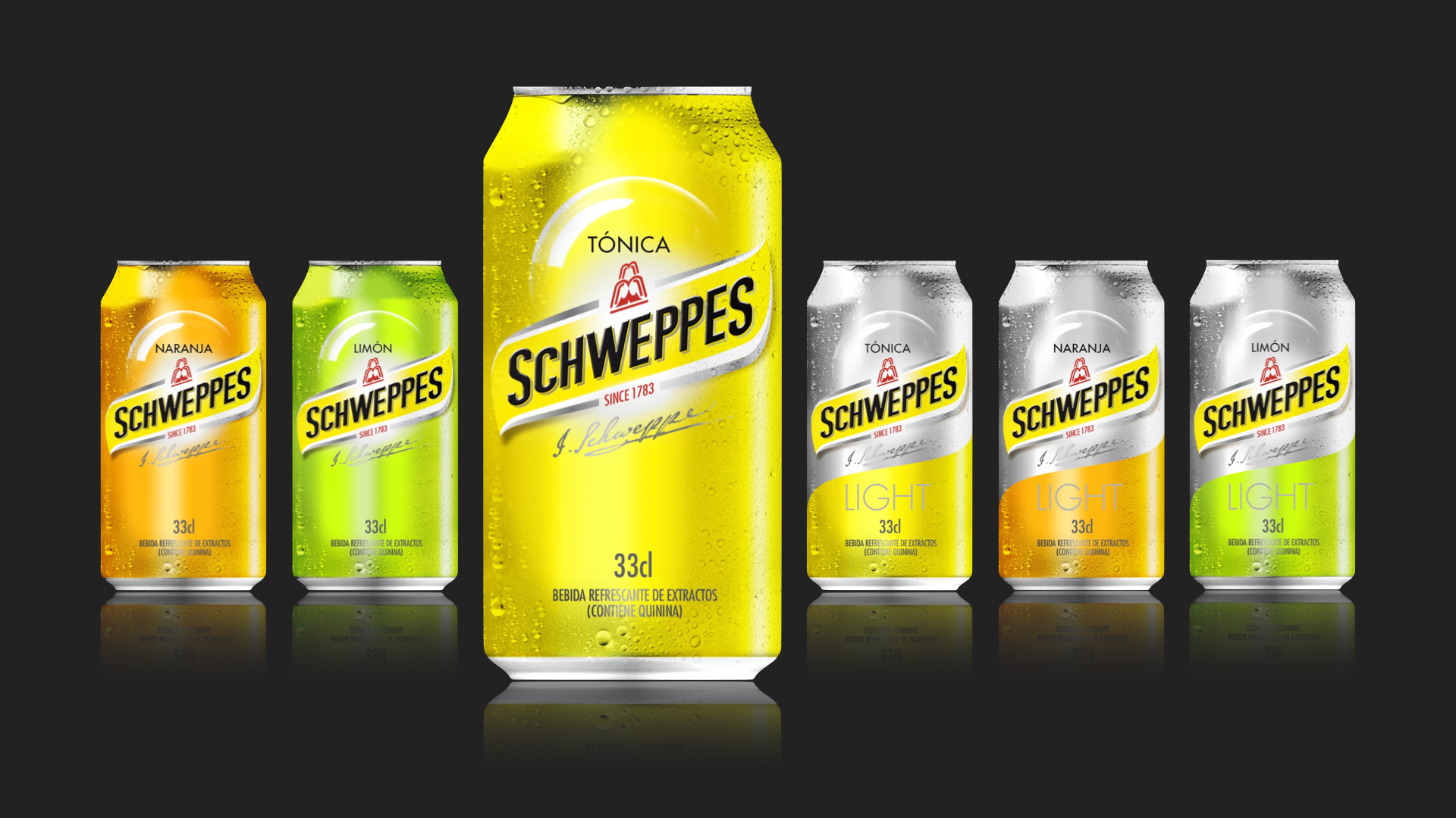 Schweppes. Brand & packaging design concept