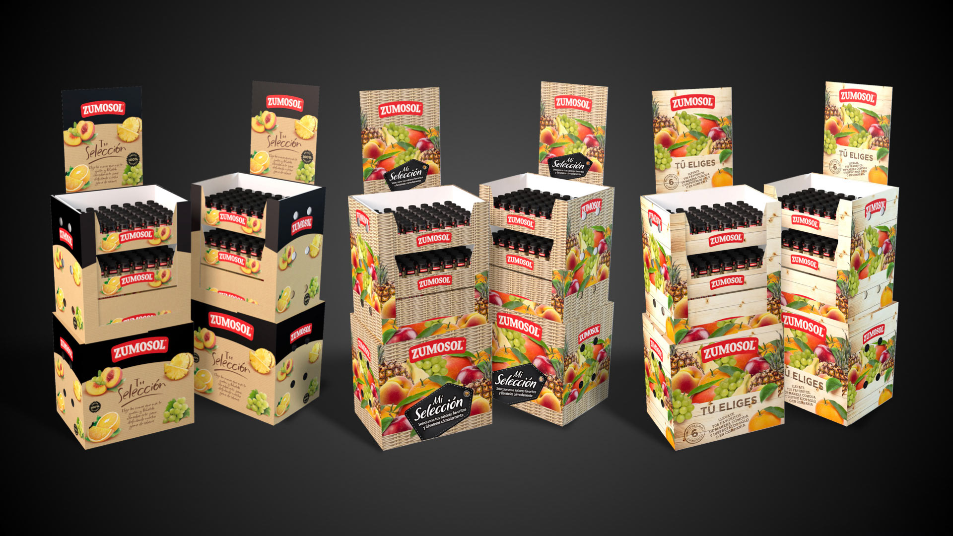 Zumosol displays