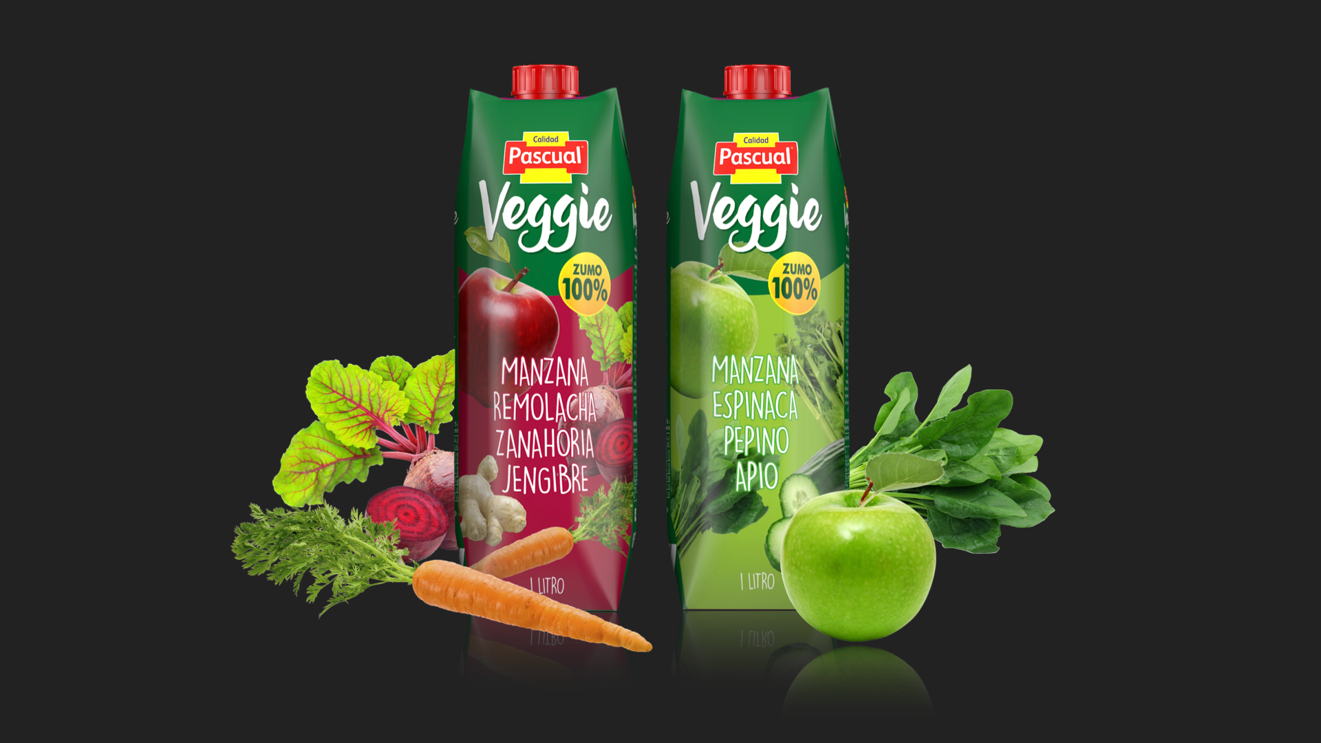 Grupo Pascual Veggie. Range design