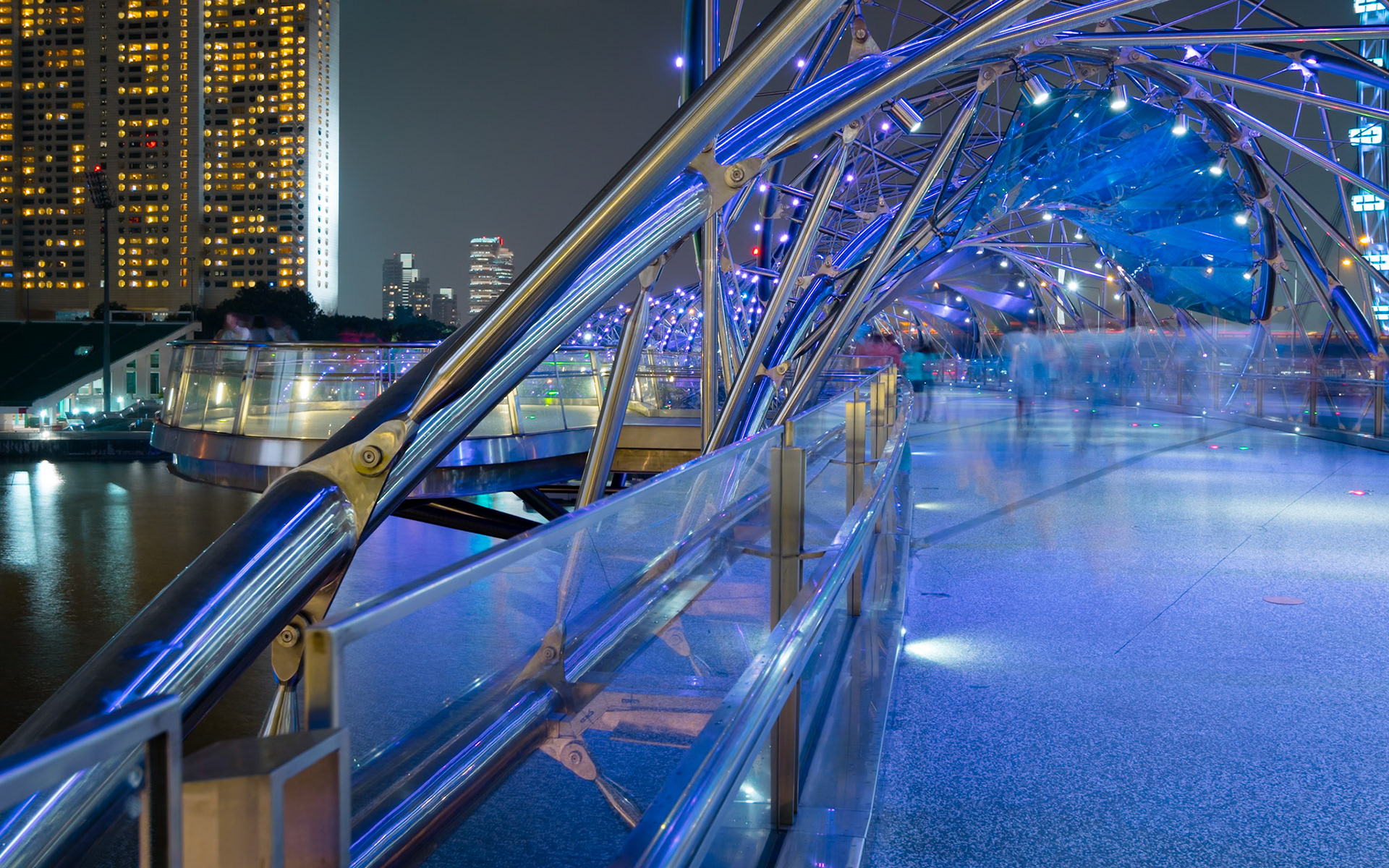 The Helix Bridge, Singapore