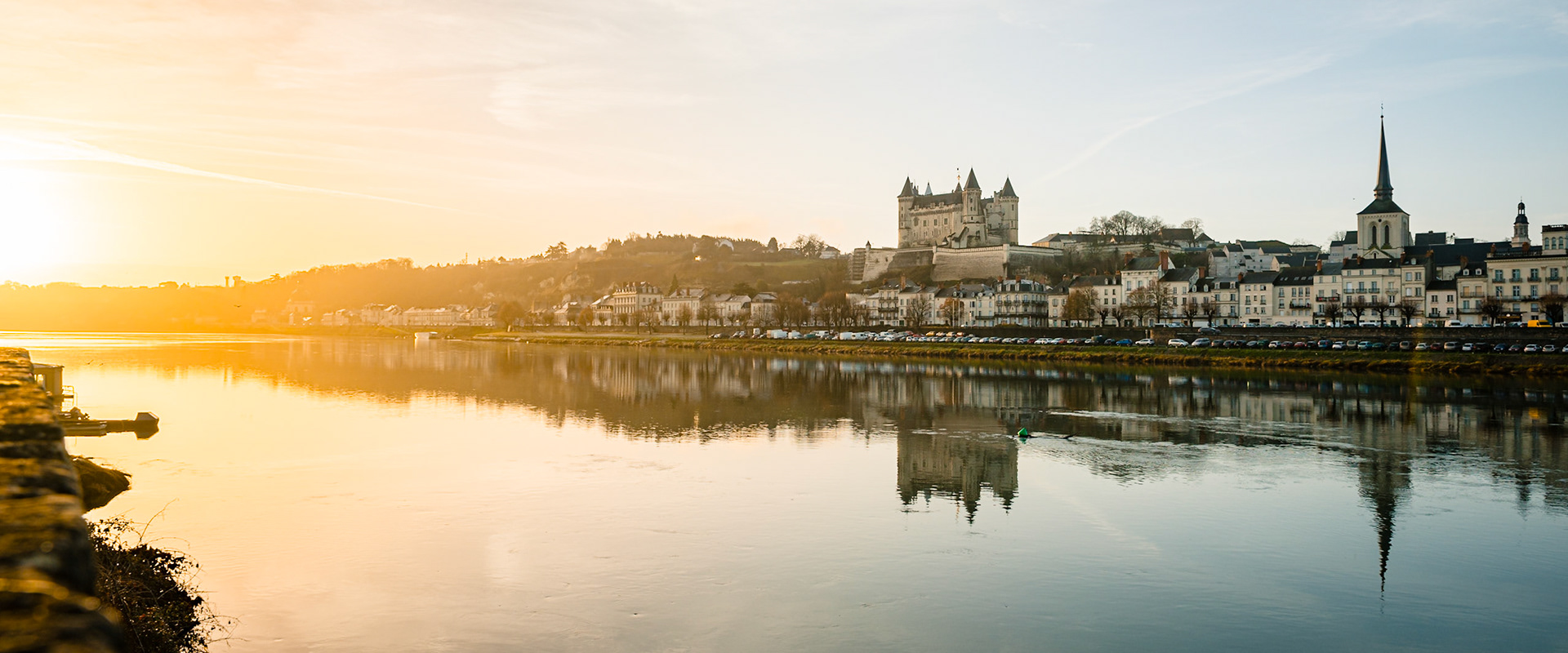 Saumur on the Loire, France