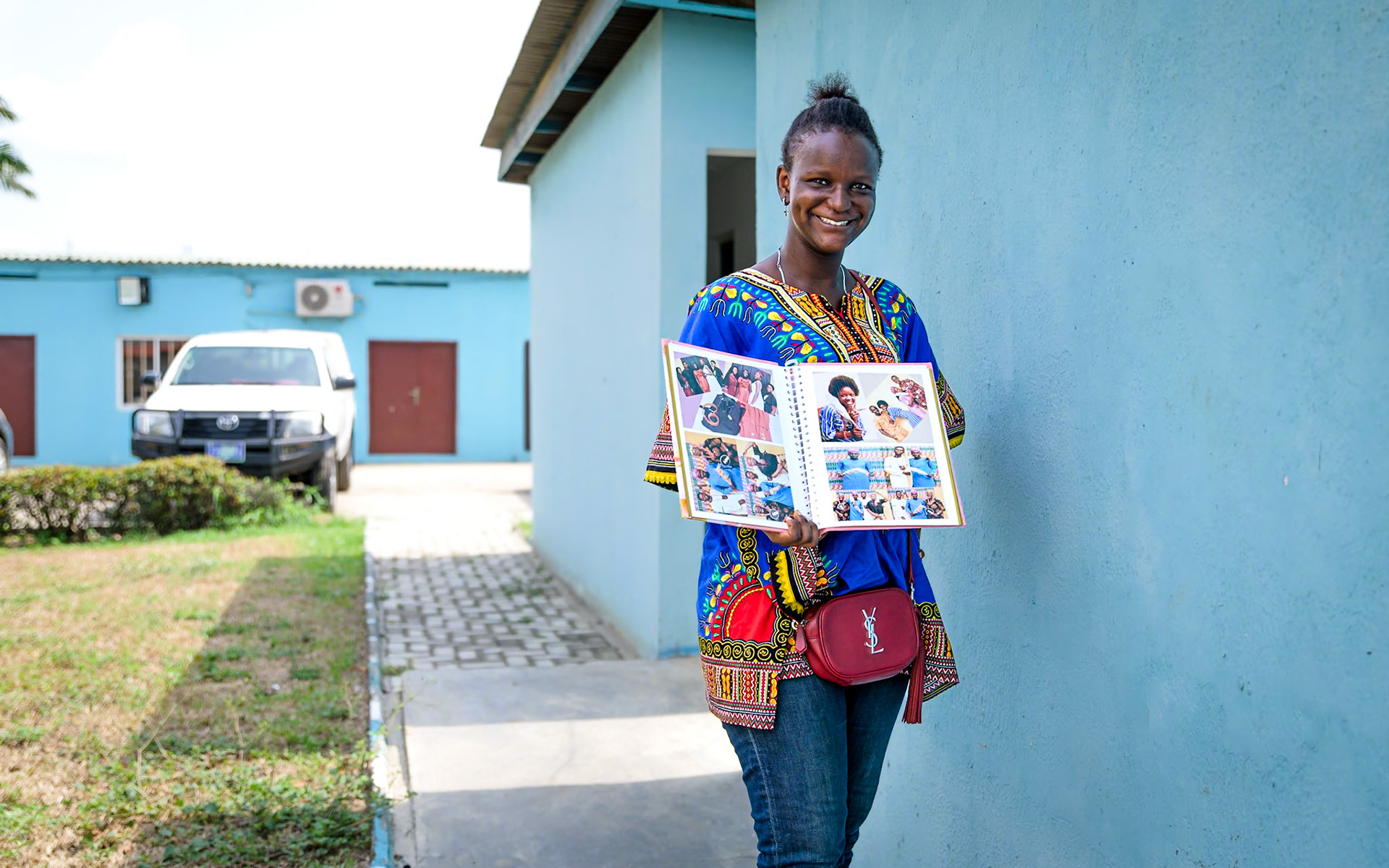 Benedicte brought her photography portfolio to this interview, a skill she learned during a training in Surulere, Nigeria. The Lagos State Women Affairs Ministry (LAWAPA) financed this training to alleviate poverty amongst women. After a 3 month internship in a studio, Benedicte hopes to get a startup gear kit and start working as a photographer for wedding and events. She still wants to get a degree in mass communicationPoC: Refugee