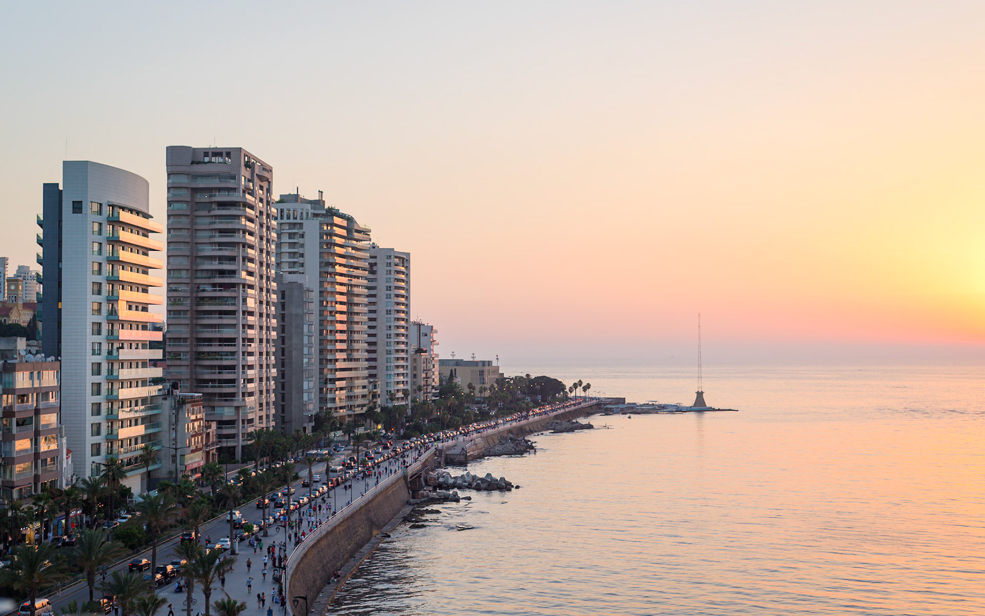 Beirut Corniche, Lebanon