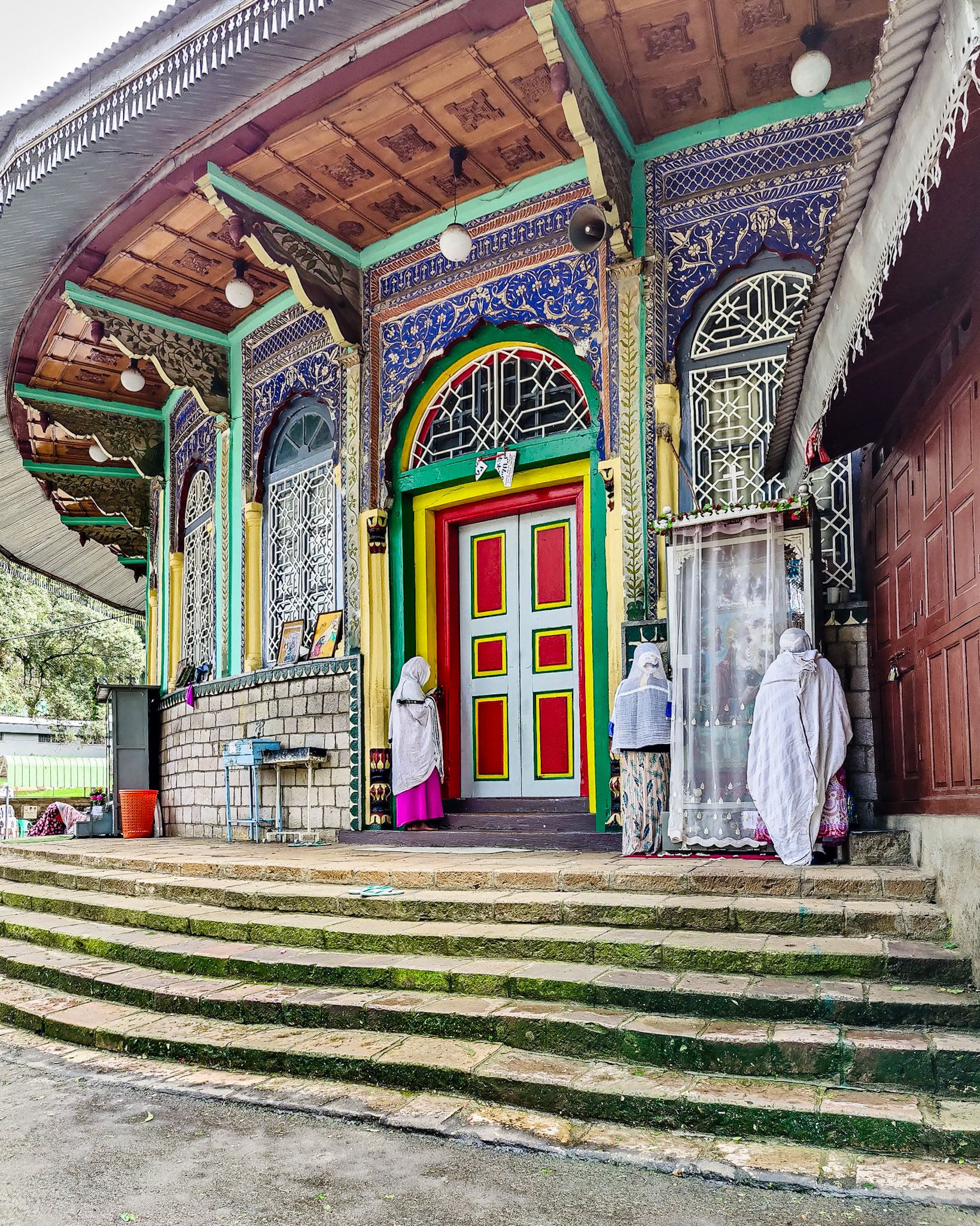 Prayer time at Be-ale Wold Church, Addis Ababa