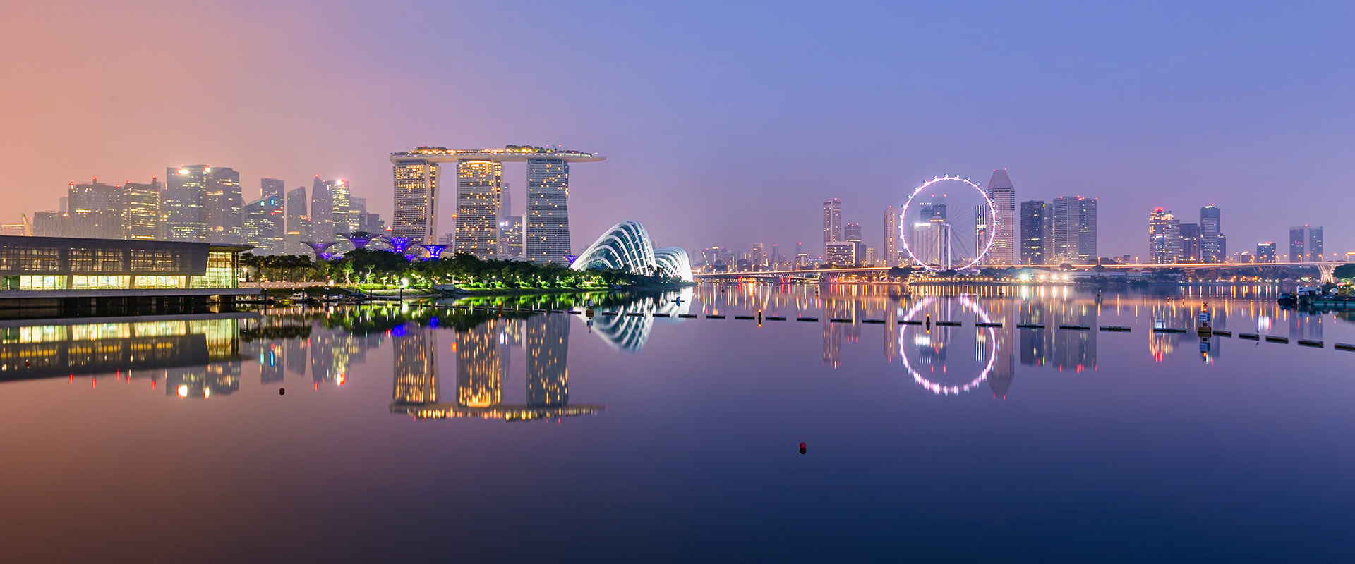 The Reservoir at dawn, Singapore
