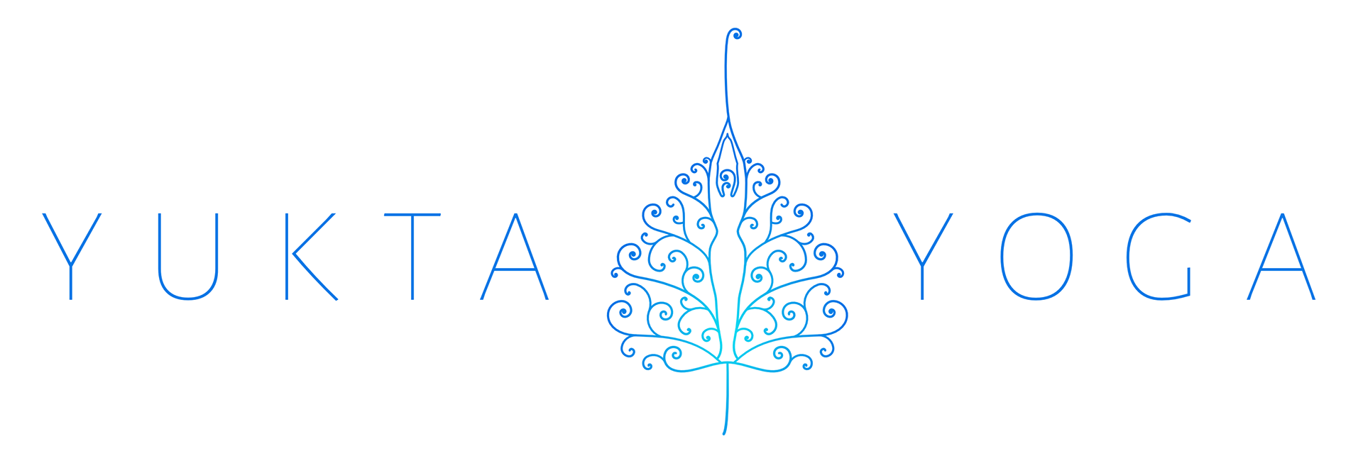 Peepal leaf logo design for a yoga brand