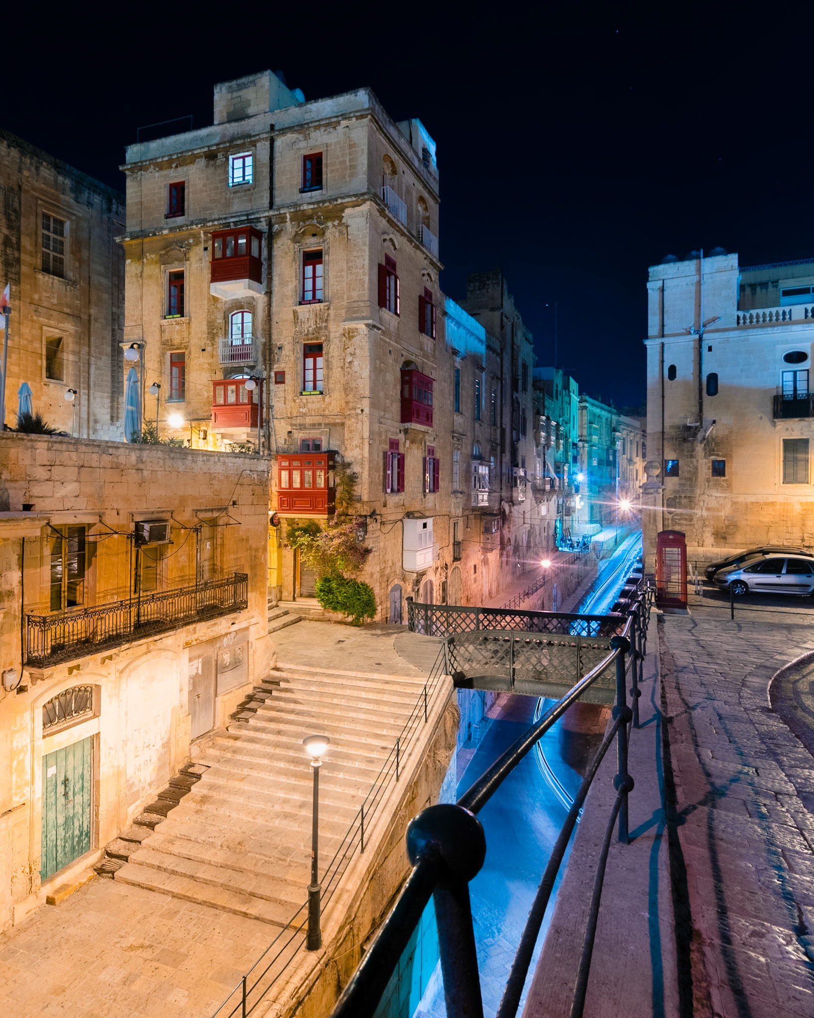 Valetta streets, Malta