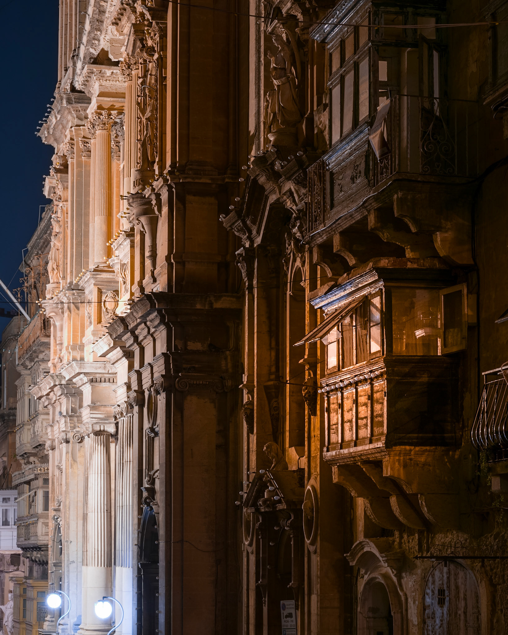 Valletta balconies, Malta