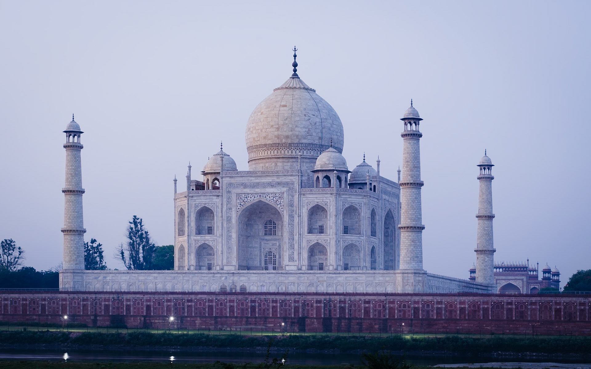 Over Yamuna river, Agra