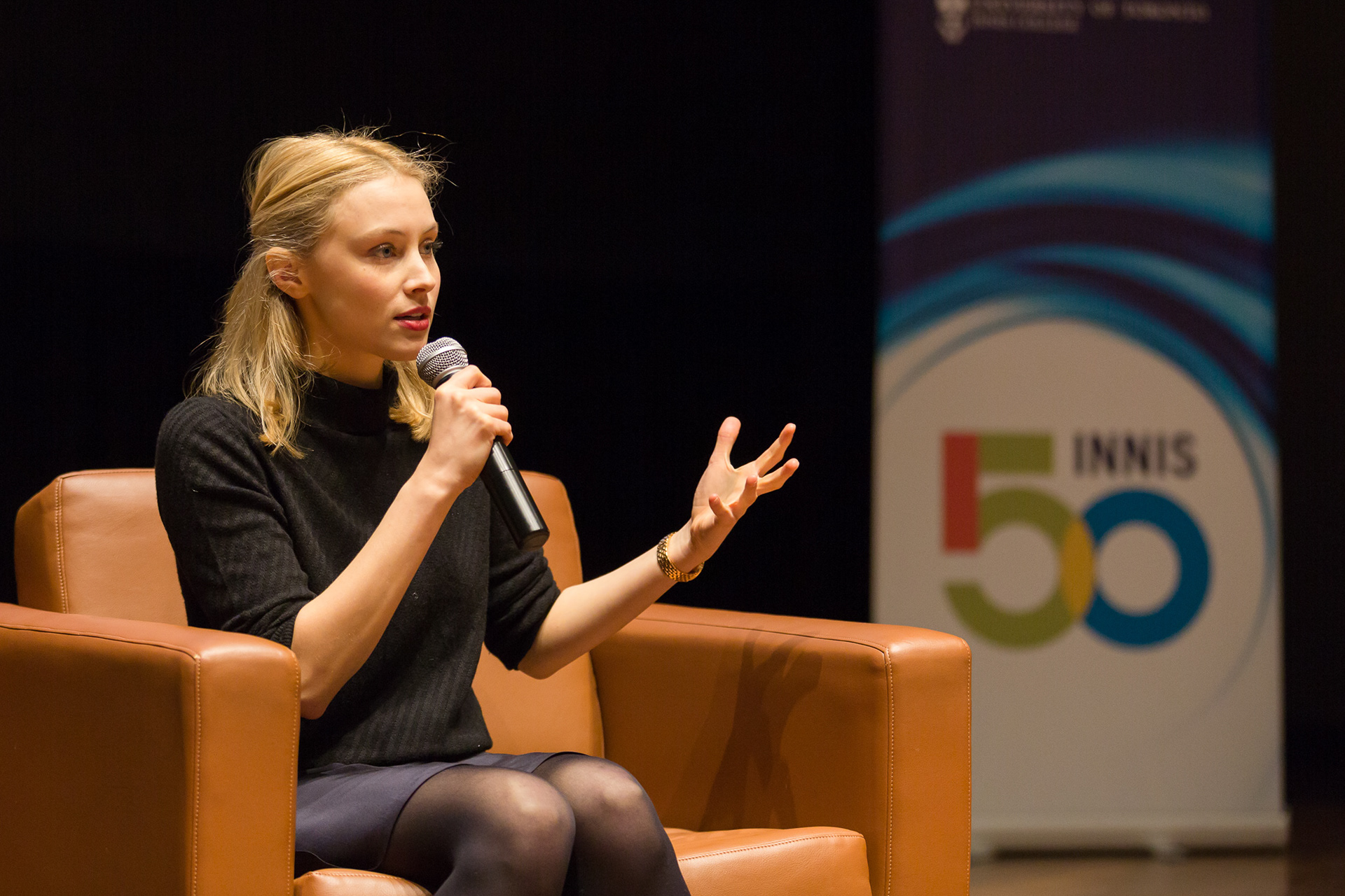 Sarah Gadon, Innis College, University of Toronto