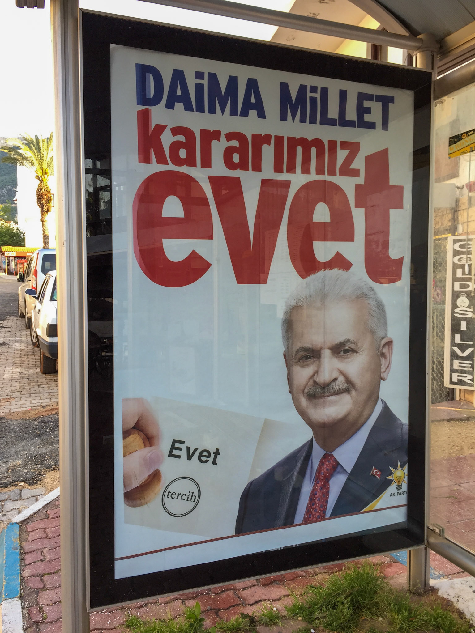 Antalya - street poster (evet)
