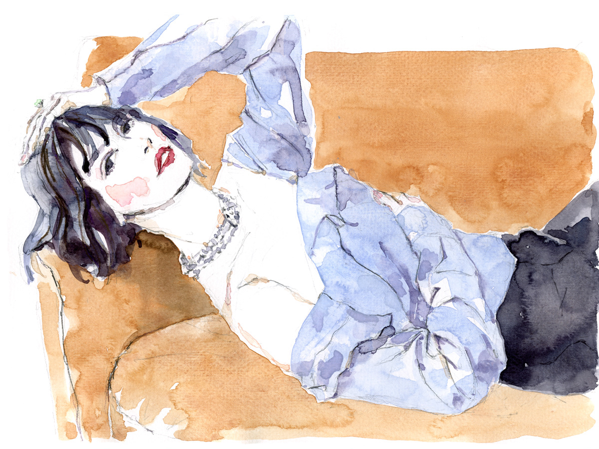 アンハサウェイのイラスト