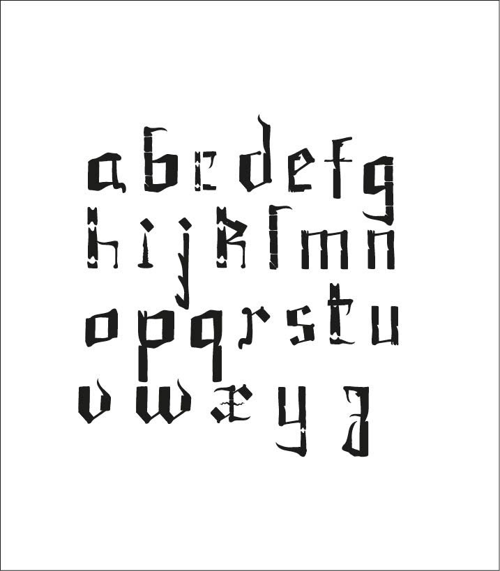 alphabet des lettres composées