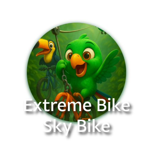 Soar above the forest on Mindo’s Sky Ride! Pedal a suspended bicycle along a 400-meter cable for the ultimate mix of adventure and stunning nature views.