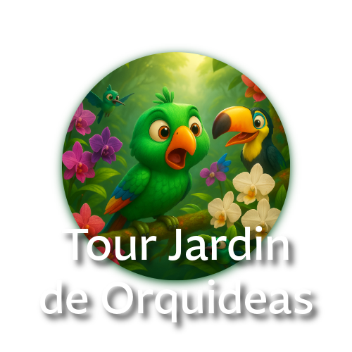 ¡Entra en un arcoíris viviente en el Jardín de Orquídeas de Mindo! Descubre más de 250 especies nativas — desde la famosa orquídea cara de mono hasta las deslumbrantes orquídeas colibrí — en un santuario de conservación y belleza.