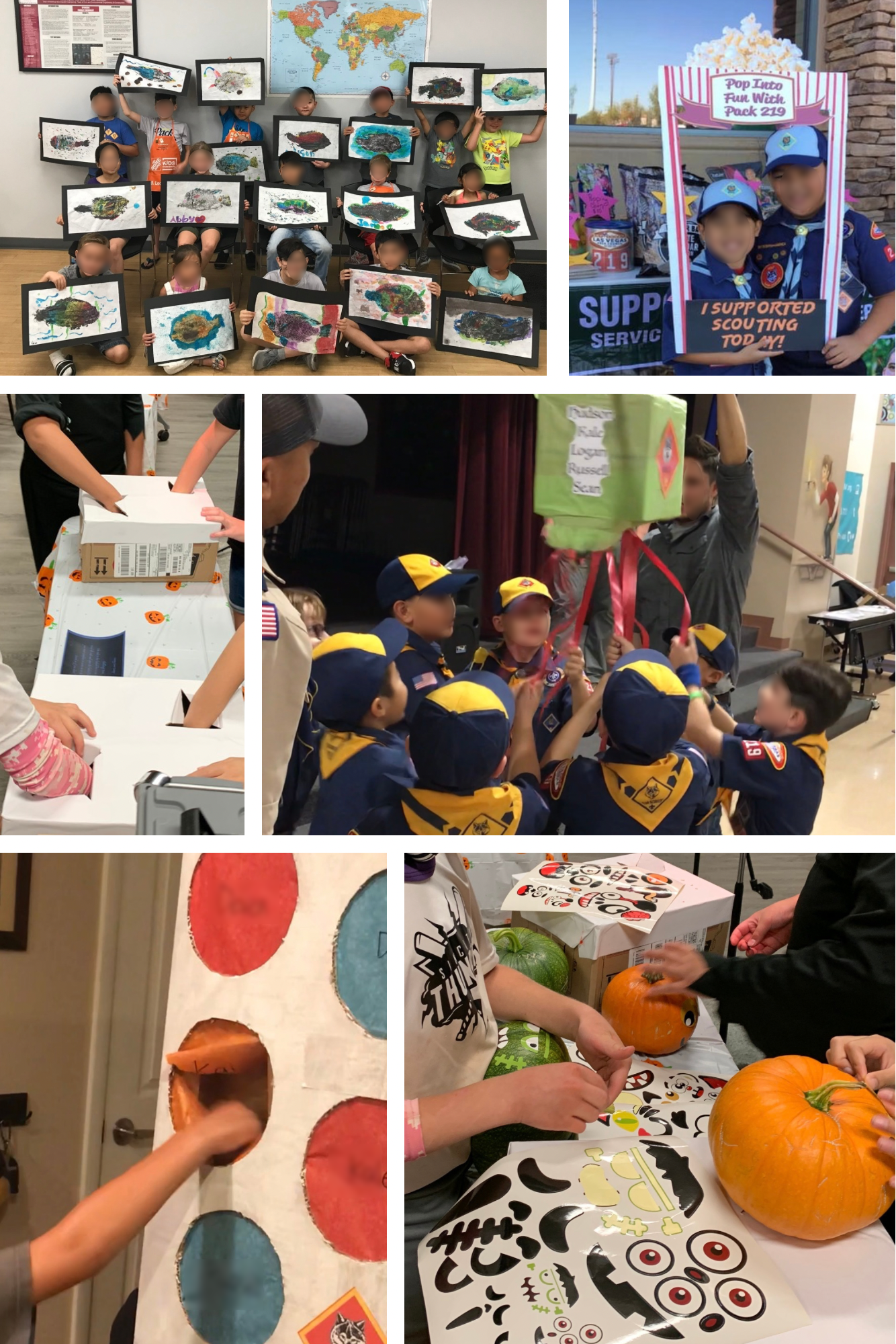 Scout events and engaging ways to present award recognition.