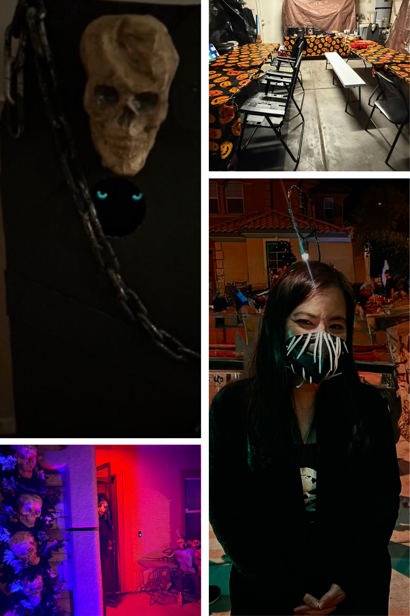 Halloween decor and party.