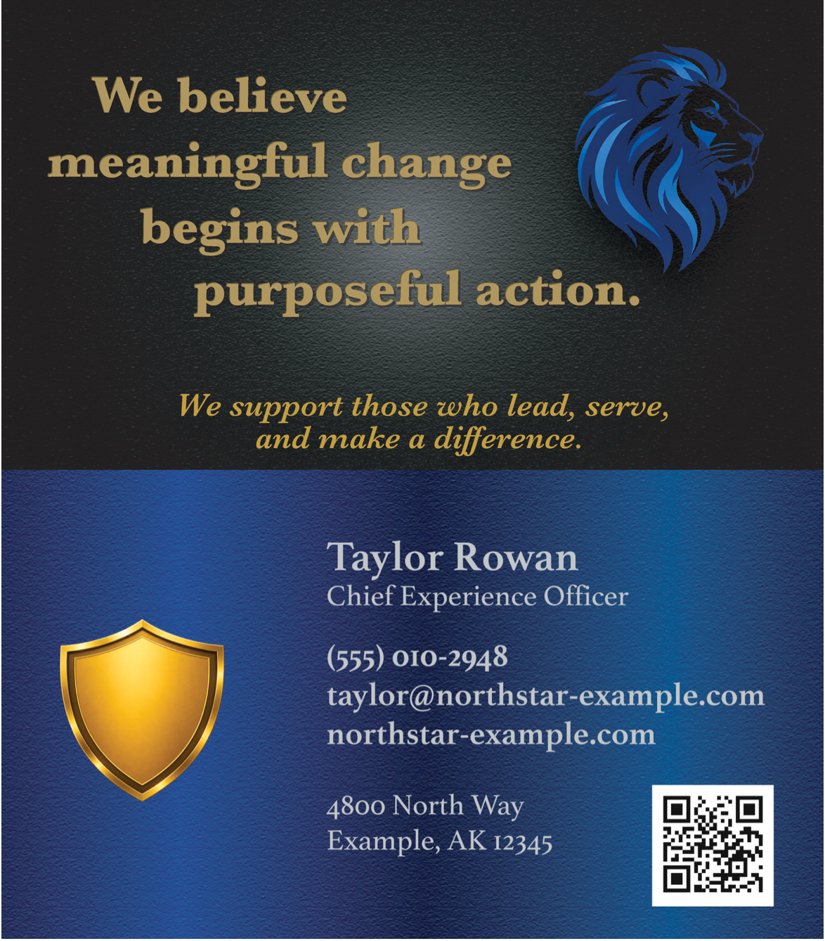 Business Card Sample