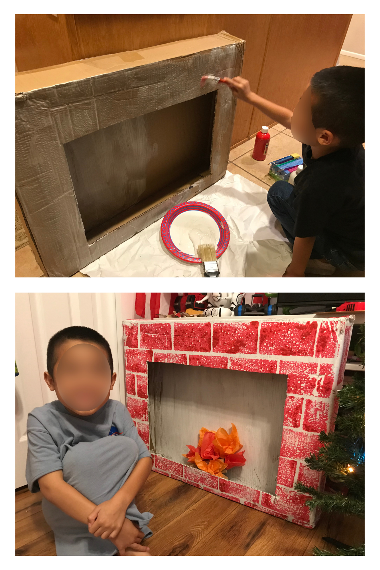 No Fireplace? We will make one!