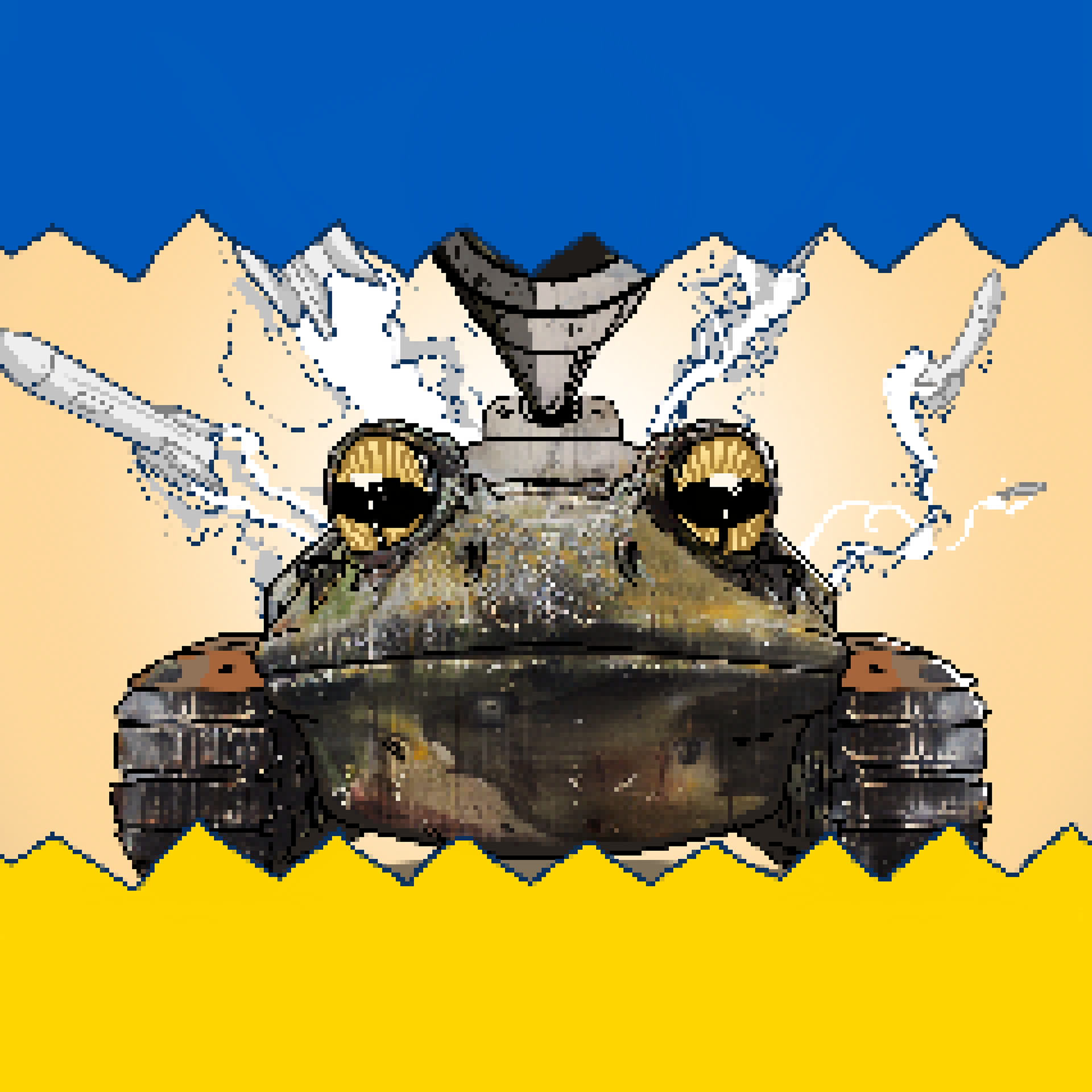 [Neín!] means NO - animation frame