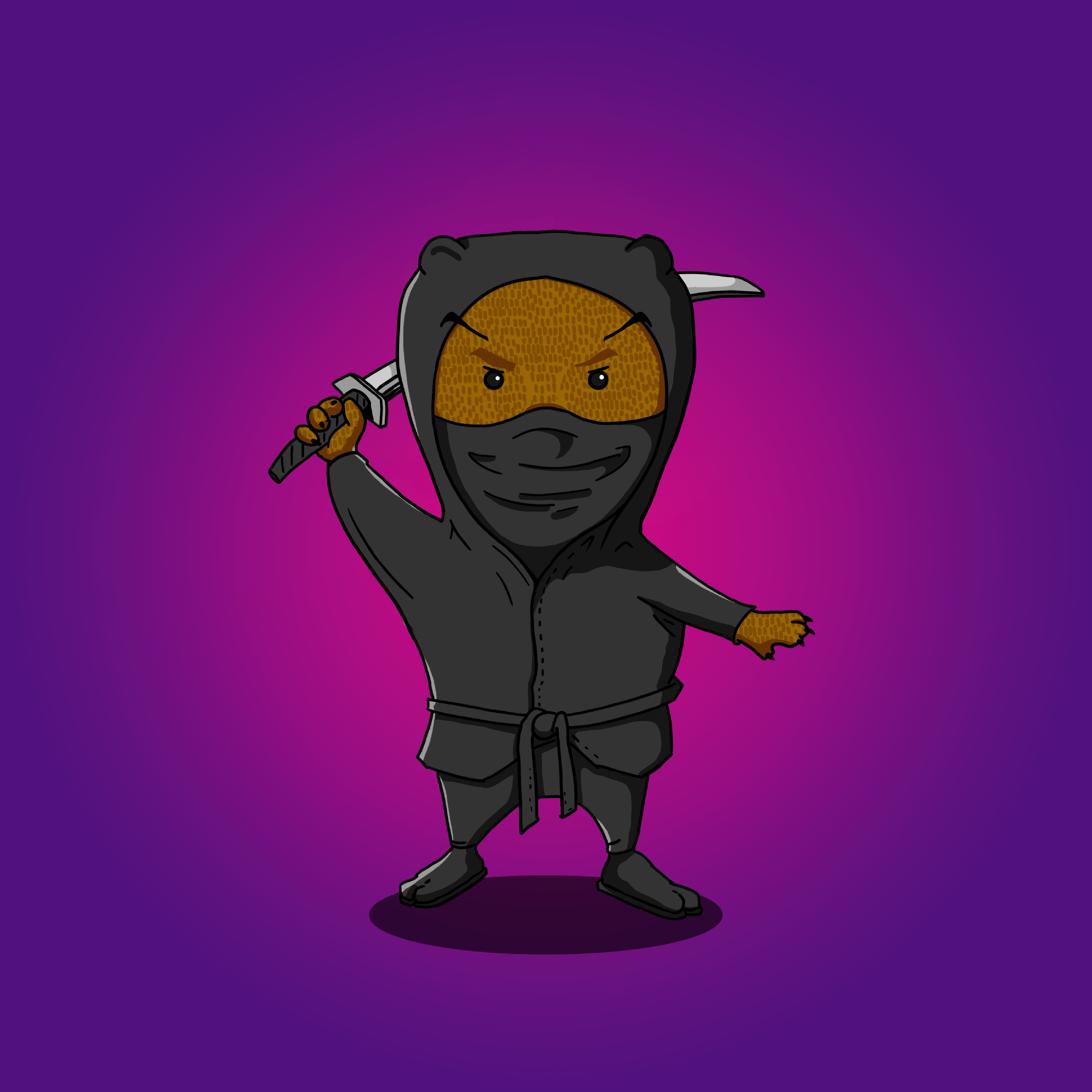 Ninjabear - High resolution