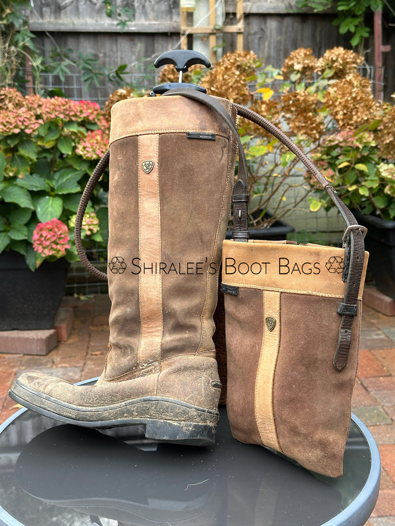 Repurposed Ariat Boots by Shiralee's Boot Bags