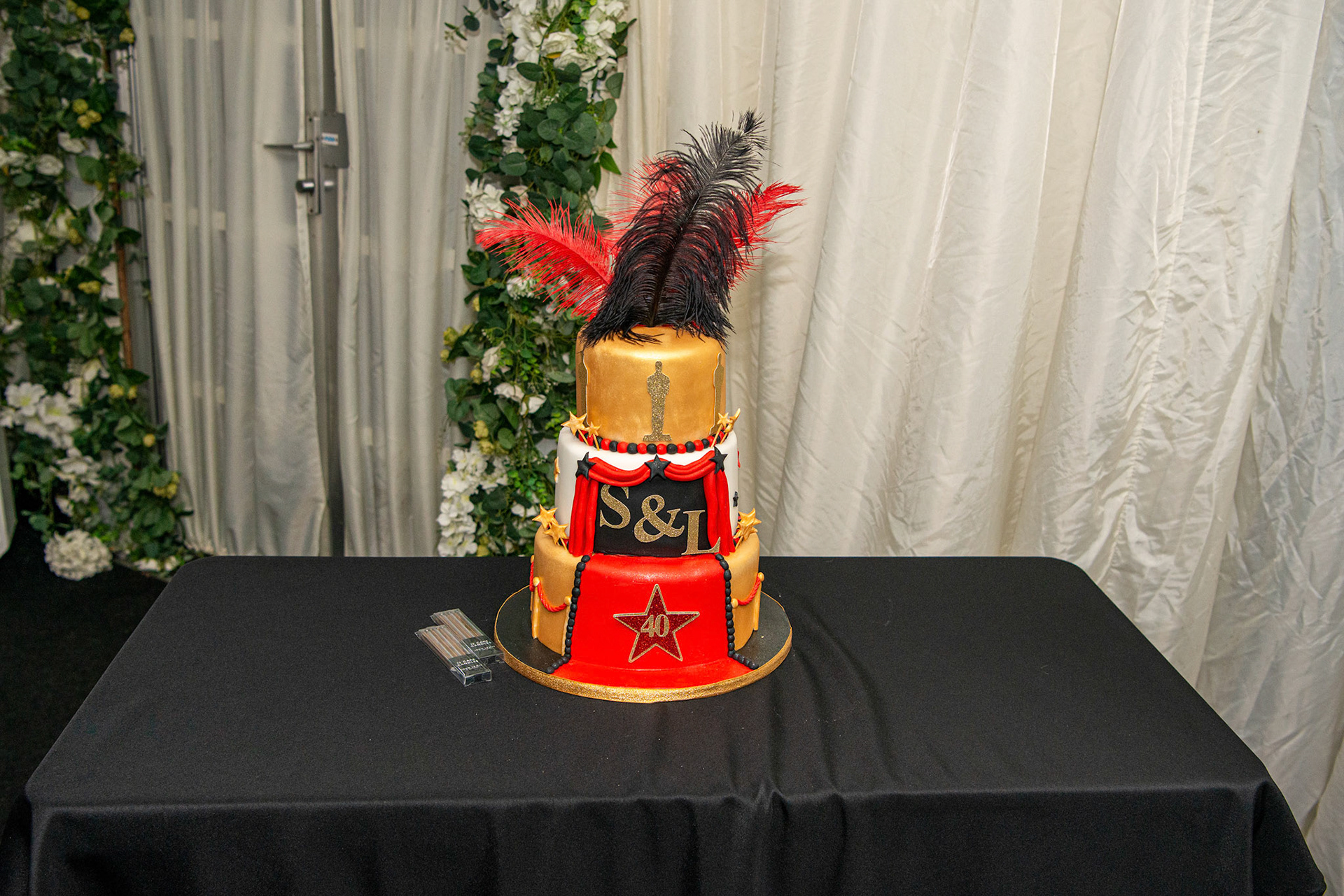 Joint 40th Birthday Cake