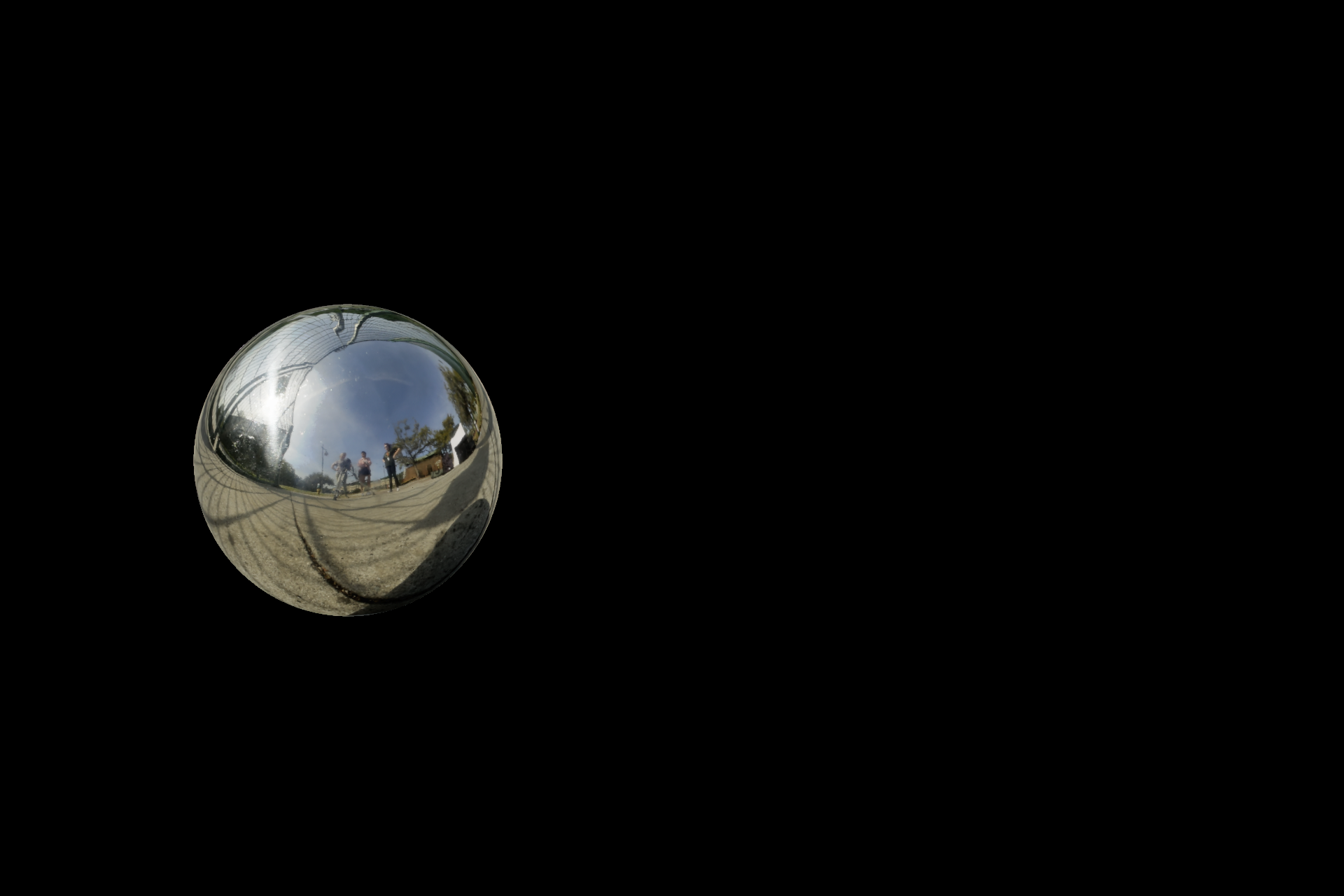 Chrome Ball in Maya