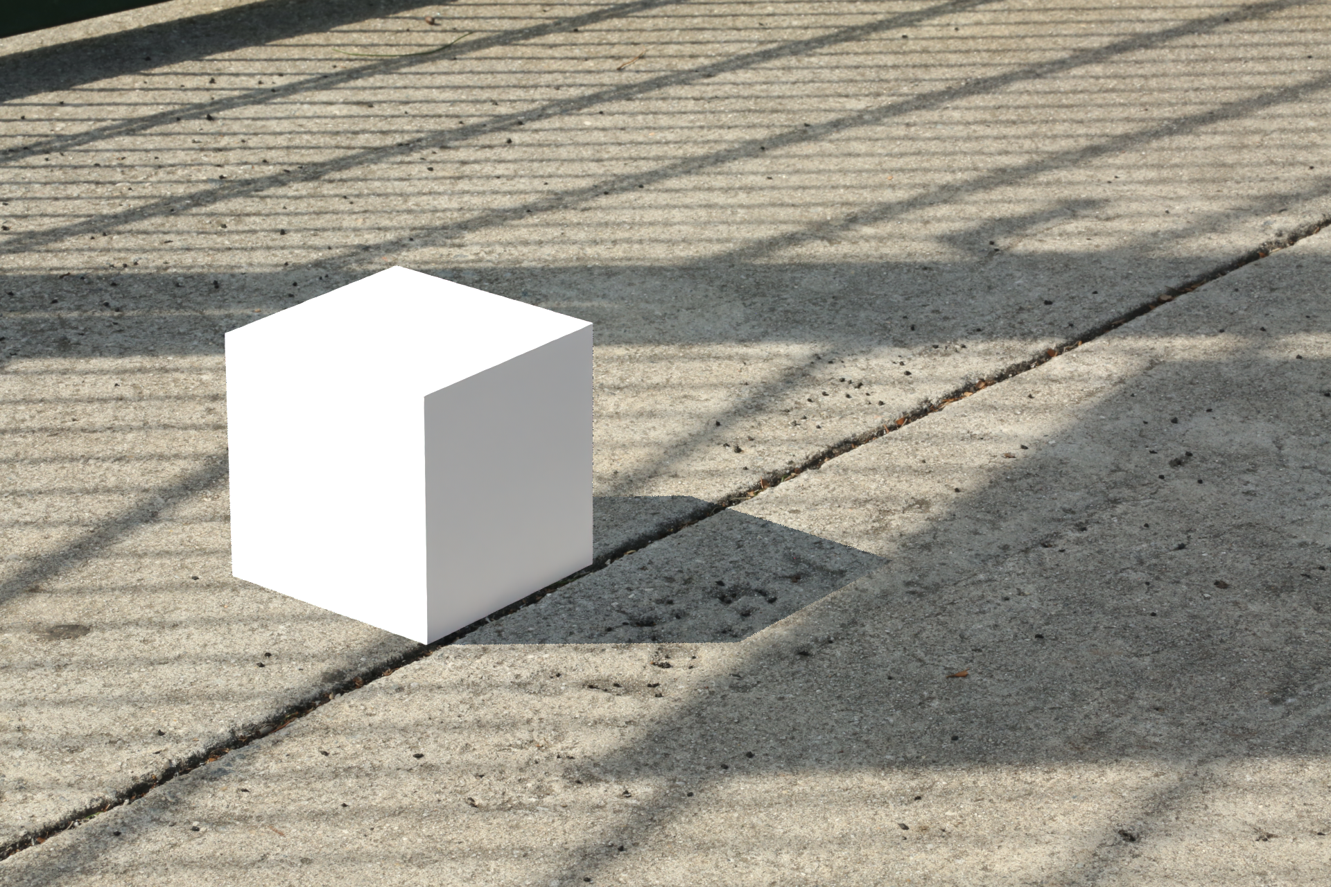 Cube in Maya