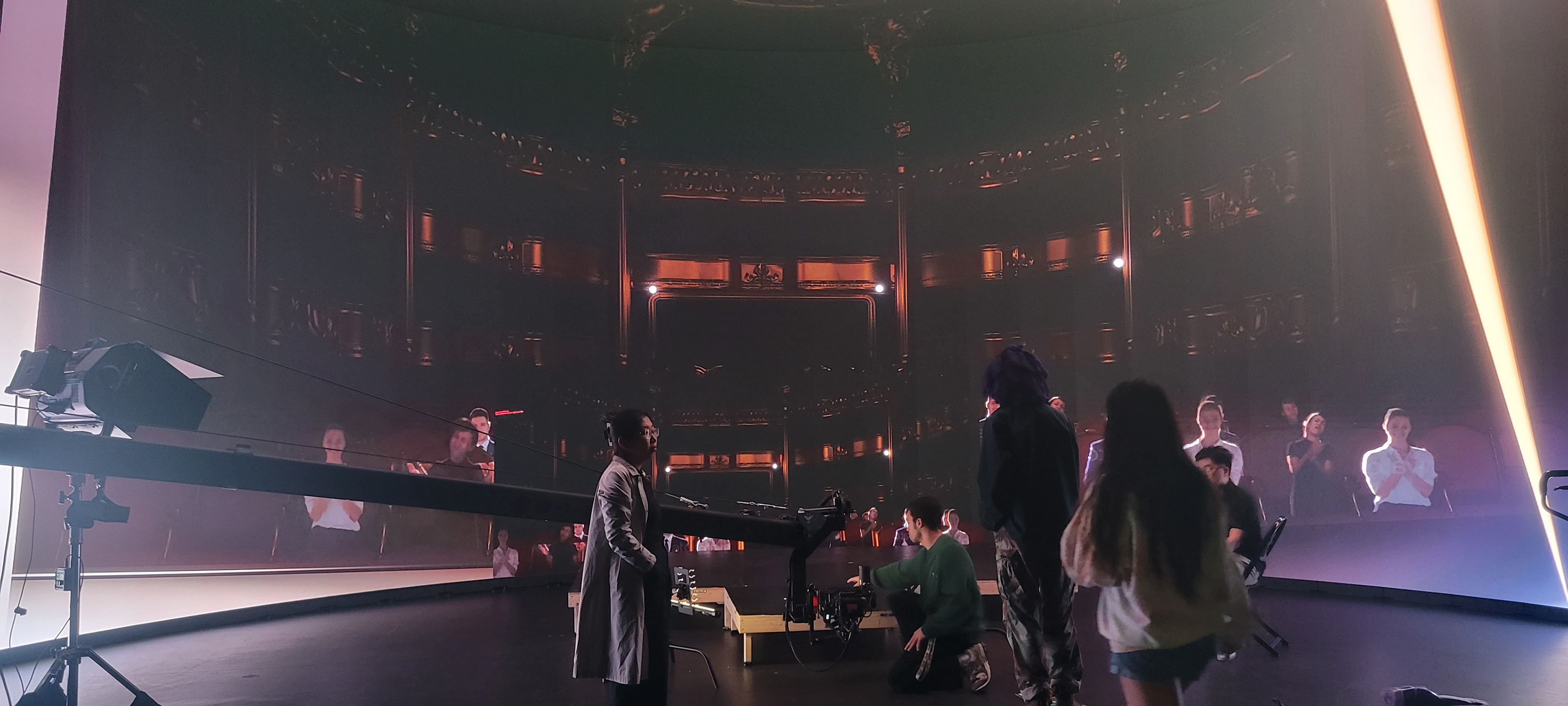 Shot 5 - LED Screen Behind the Scenes